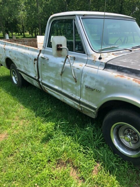 1971 Gray Chevrolet C-10 Standard Cab Pickup