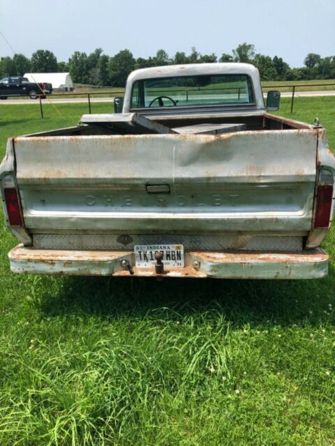 1971 Gray Chevrolet C-10 Standard Cab Pickup