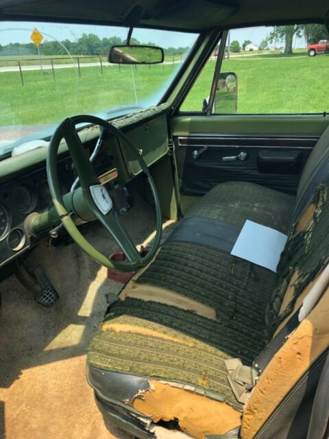 1971 Gray Chevrolet C-10 Standard Cab Pickup