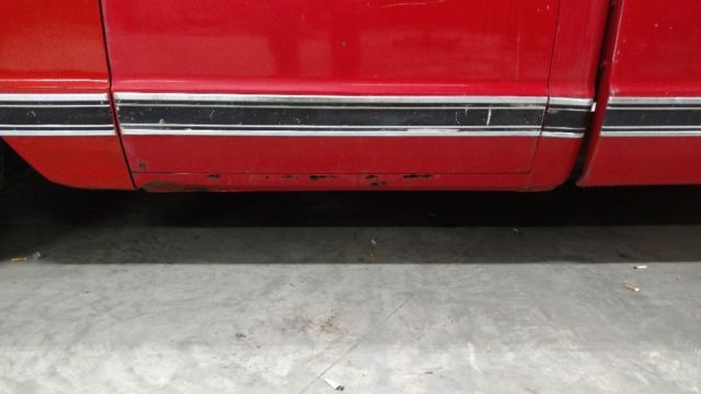 1971 Red Chevrolet C-10 Standard Cab Pickup