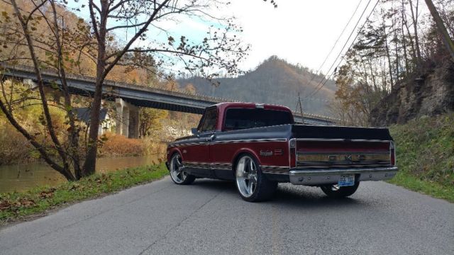 1971 Black Chevrolet C-10