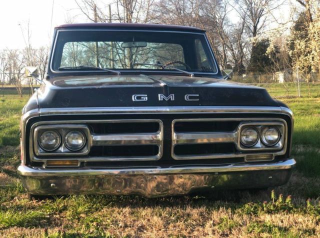 1971 Black Chevrolet C-10