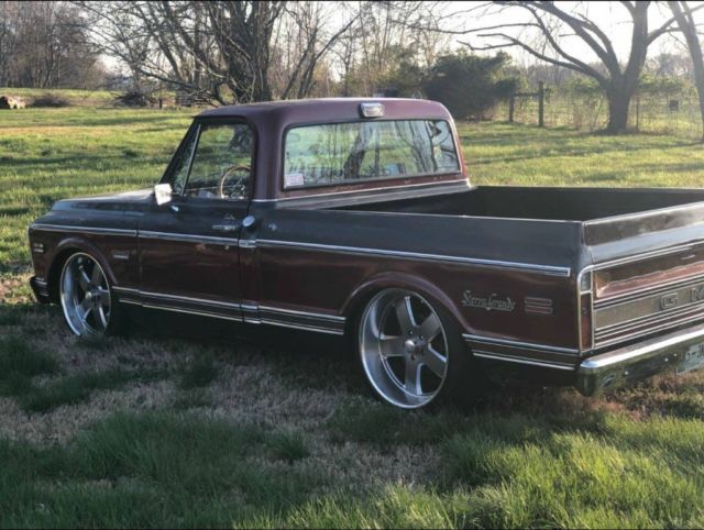 1971 Black Chevrolet C-10