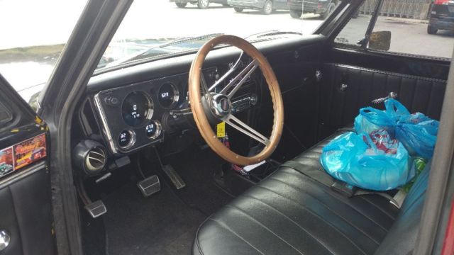 1971 Black Chevrolet C-10