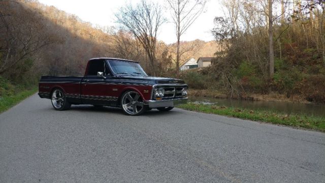 1971 Black Chevrolet C-10
