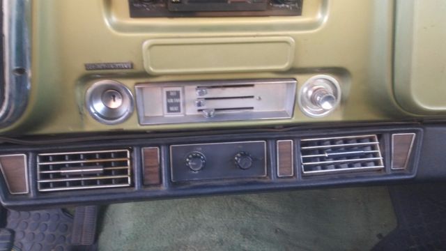 1971 Green Chevrolet C-10 Standard Cab Pickup