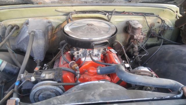 1971 Green Chevrolet C-10 Standard Cab Pickup