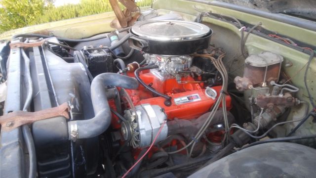 1971 Green Chevrolet C-10 Standard Cab Pickup