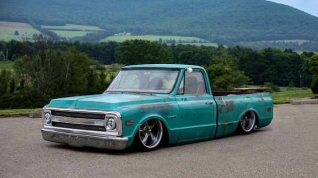 1971 3 stage black cherry pearl metallic Chevrolet C-10 Standard Cab Pickup