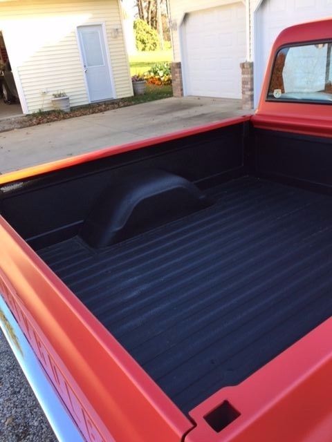 1971 Satin Red Chevrolet C-10 Standard Cab Pickup