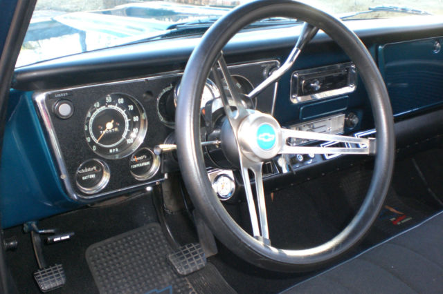 1971 Blue Chevrolet C-10 PK