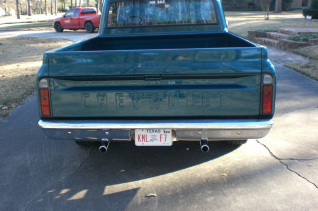 1971 Blue Chevrolet C-10 PK