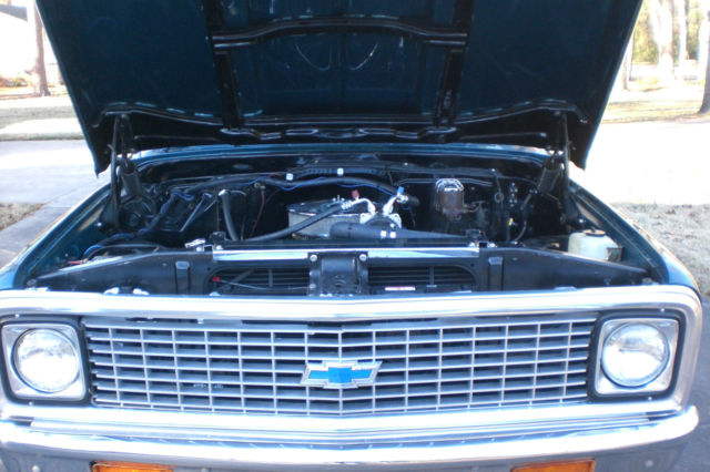 1971 Blue Chevrolet C-10 PK