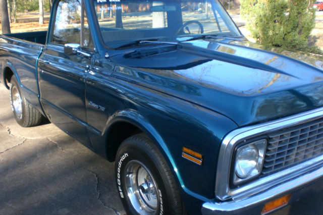 1971 Blue Chevrolet C-10 PK
