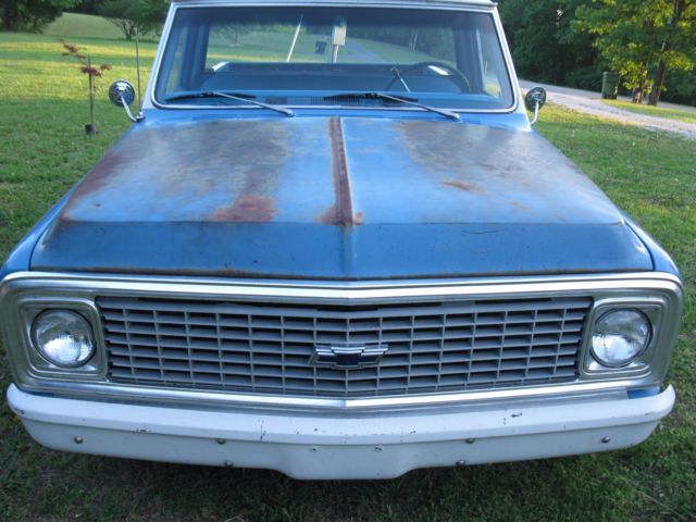 1971 Blue Chevrolet C-10 c10