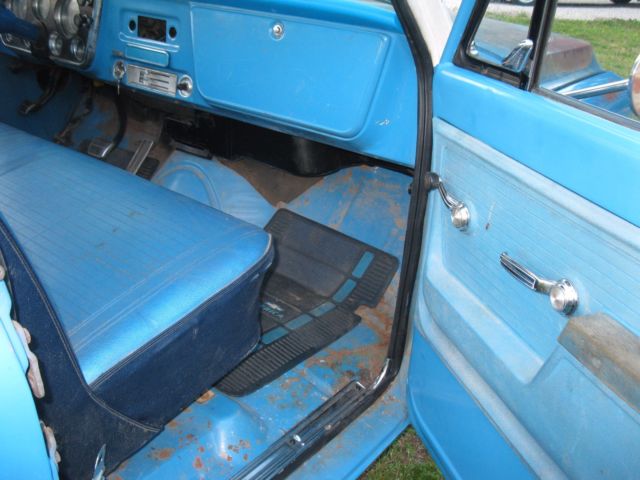 1971 Blue Chevrolet C-10 c10