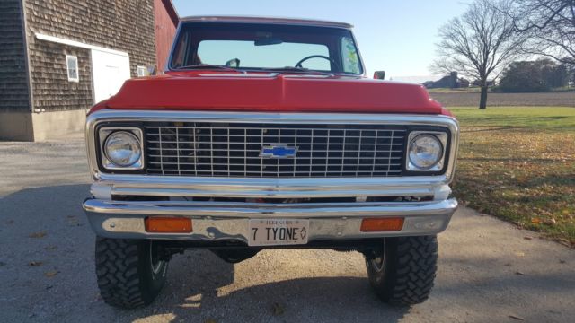 1971 Orange Chevrolet C-10