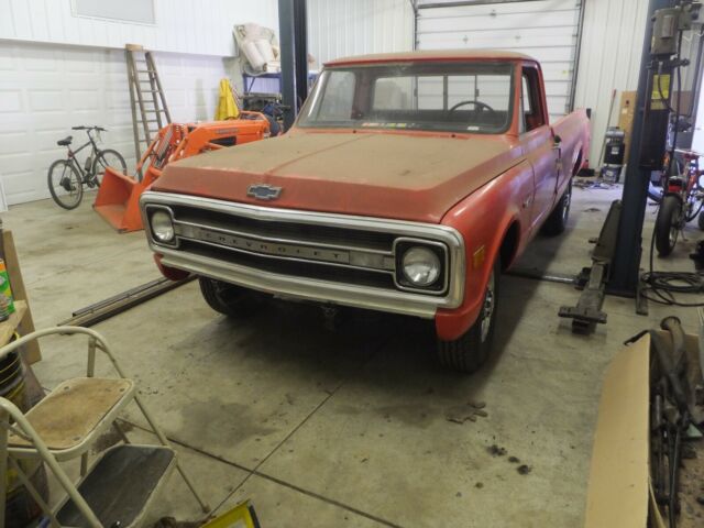 1971 Orange Chevrolet C/K Pickup 2500 Standard Cab Pickup
