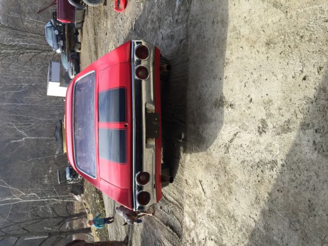 1971 Red w/ black strips Chevrolet Chevelle