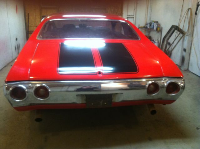 1971 Red w/ black strips Chevrolet Chevelle