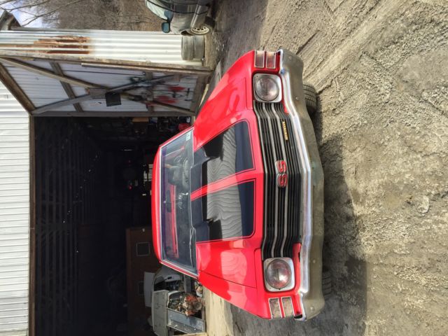 1971 Red w/ black strips Chevrolet Chevelle
