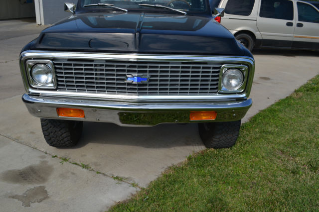 1971 Black Chevrolet Other Pickups Standard Cab Pickup