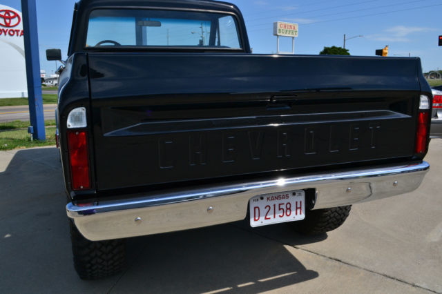 1971 Black Chevrolet Other Pickups Standard Cab Pickup
