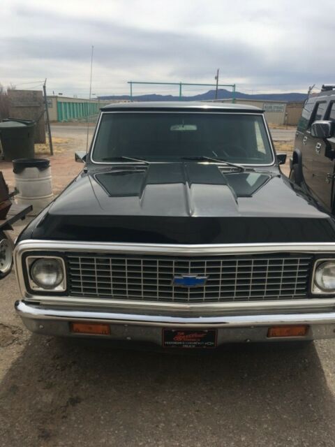 1971 Black Chevrolet C-10 Standard Cab Pickup