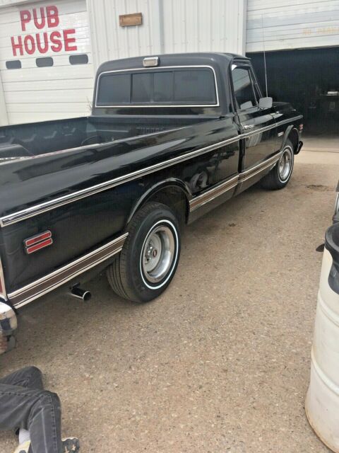 1971 Black Chevrolet C-10 Standard Cab Pickup