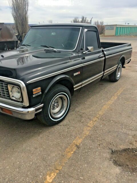 1971 Black Chevrolet C-10 Standard Cab Pickup