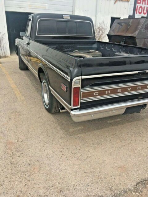 1971 Black Chevrolet C-10 Standard Cab Pickup