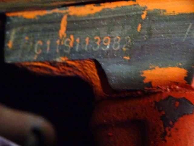 1971 Orange Chevrolet Corvette Coupe