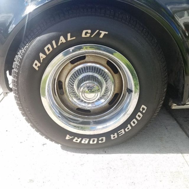 1971 Black Chevrolet Corvette Convertible