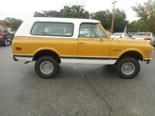 1971 Yellow Chevrolet Blazer SUV