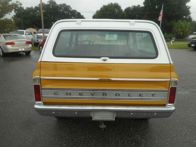 1971 Yellow Chevrolet Blazer SUV