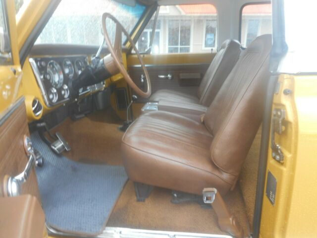 1971 Yellow Chevrolet Blazer SUV