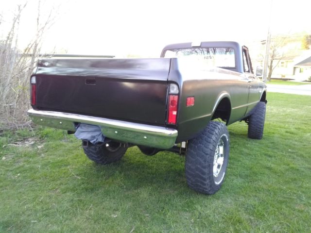 1971 Black Chevrolet C-10 Standard Cab Pickup