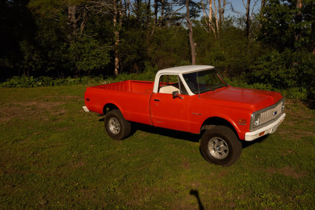 1971 Hugger Orange Chevrolet C/K Pickup 1500