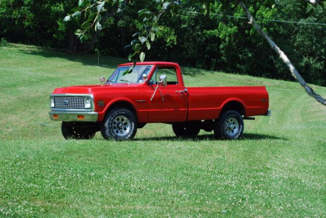 1971 Orange Chevrolet Other Pickups Standard Cab Pickup
