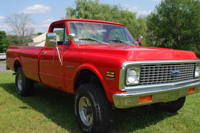 1971 Orange Chevrolet Other Pickups Standard Cab Pickup