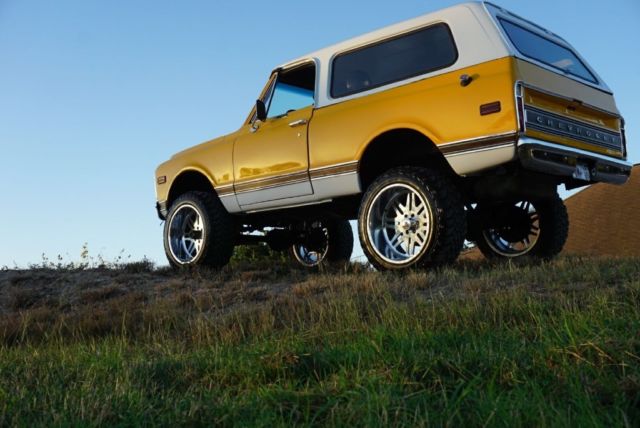 1971 Yellow Chevrolet Blazer SUV