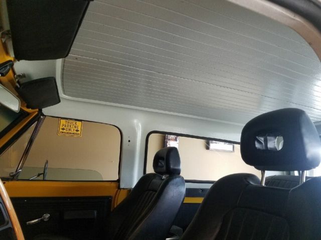 1971 Yellow Chevrolet Blazer SUV