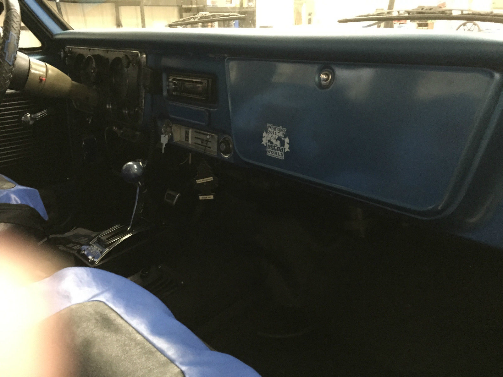 1971 Blue Chevrolet Blazer Convertible