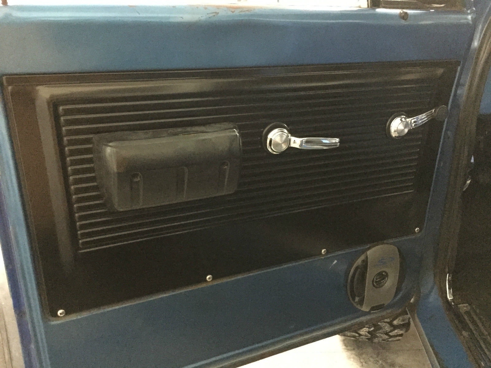 1971 Blue Chevrolet Blazer Convertible