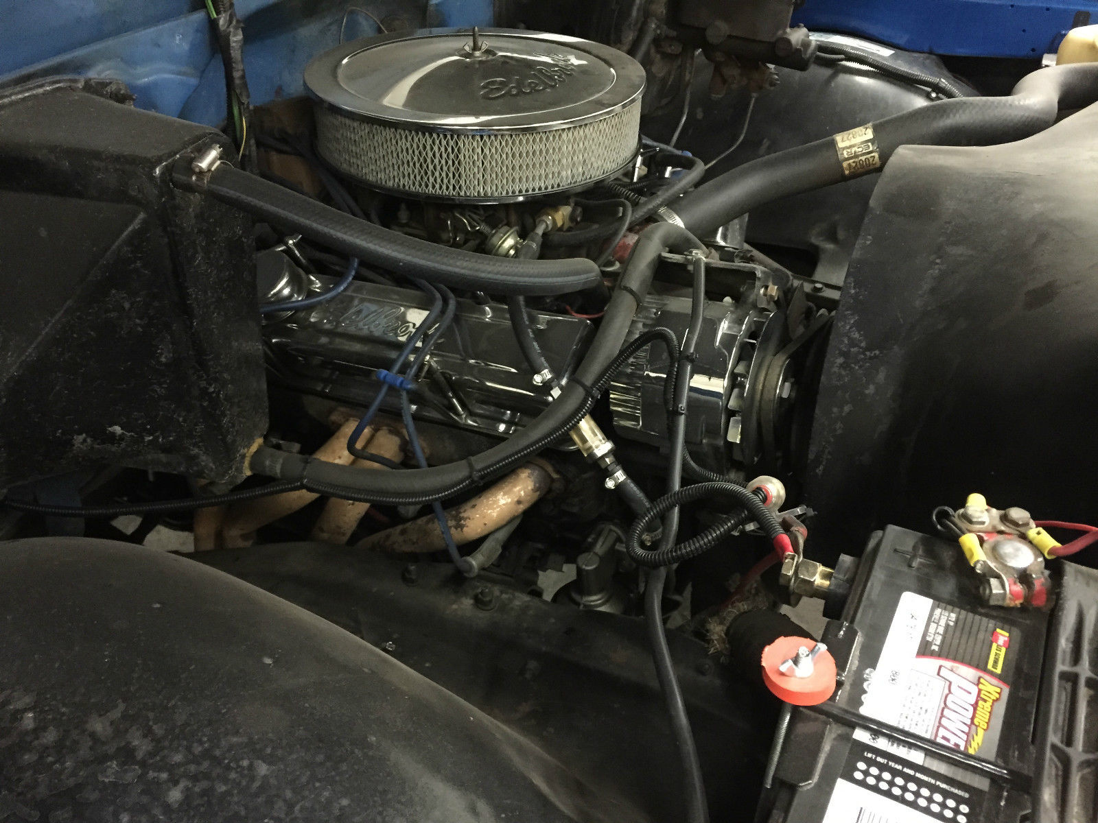 1971 Blue Chevrolet Blazer Convertible