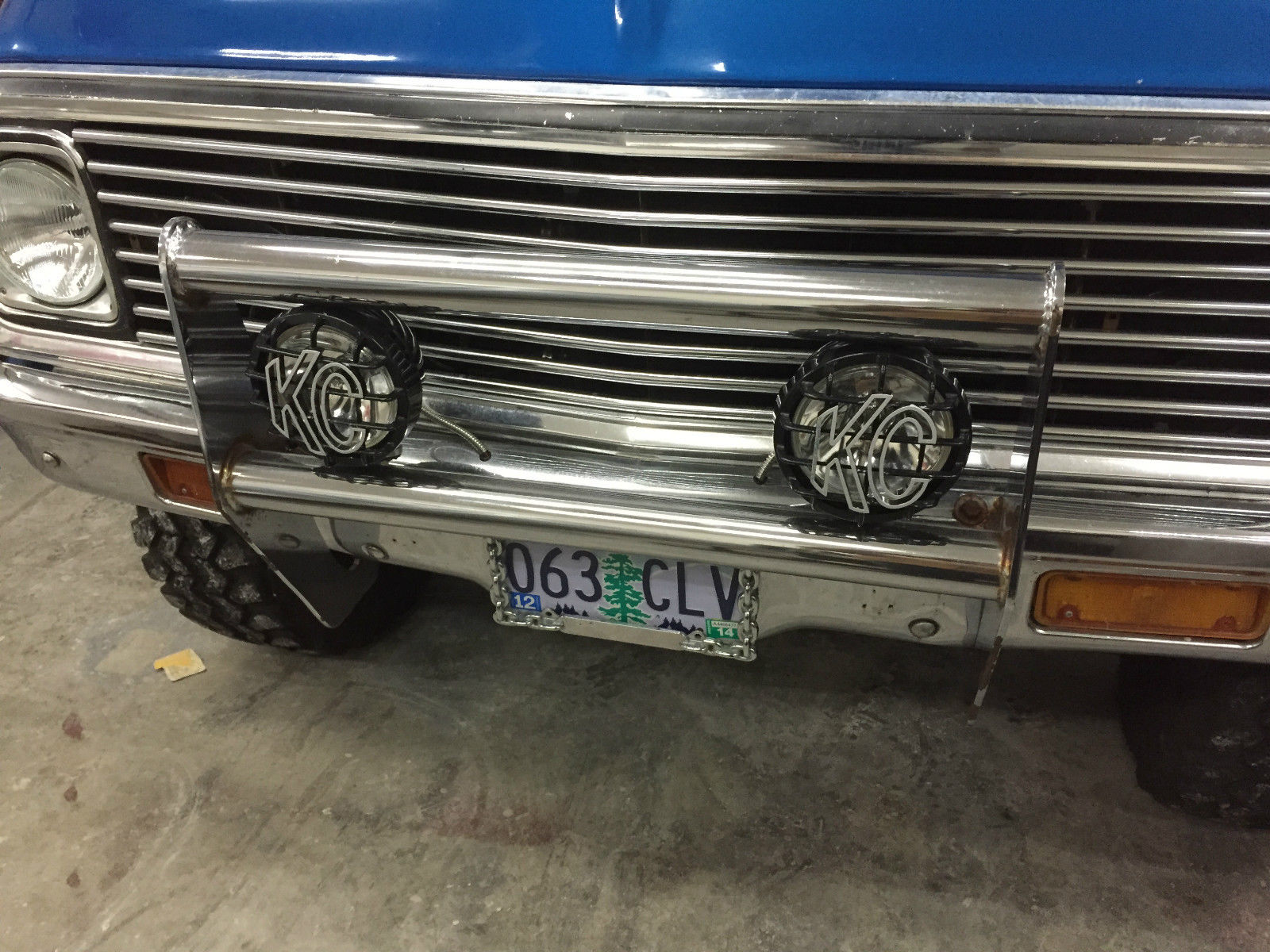 1971 Blue Chevrolet Blazer Convertible