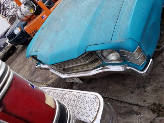 1971 Blue Chevrolet Malibu Coupe