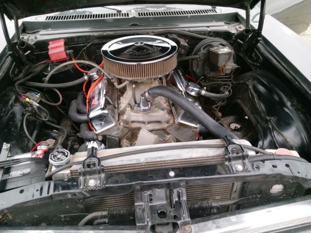 1971 Gray, Orange Chevrolet Nova Sedan