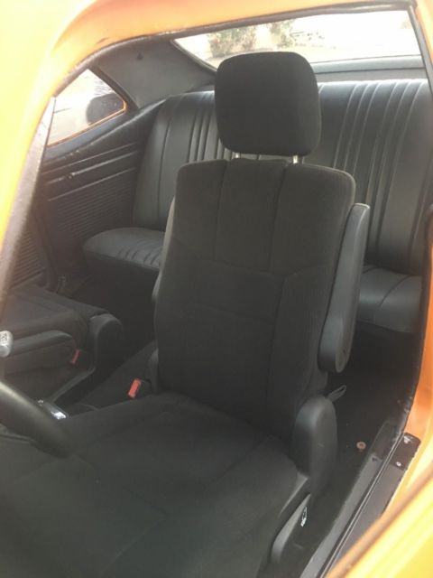 1972 Orange Chevrolet Nova Coupe