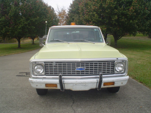 1971 Yellow Chevrolet Other WRECKER